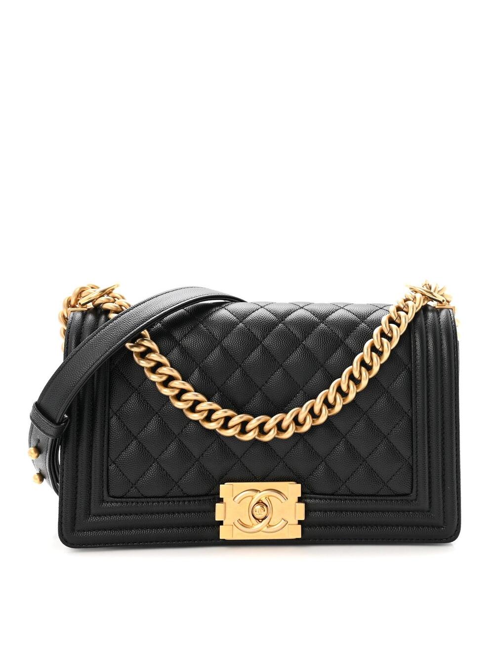 Chanel Caviar Quilted Medium Boy Flap #323653C42B